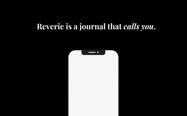 This app calls you every day to make sure you journal